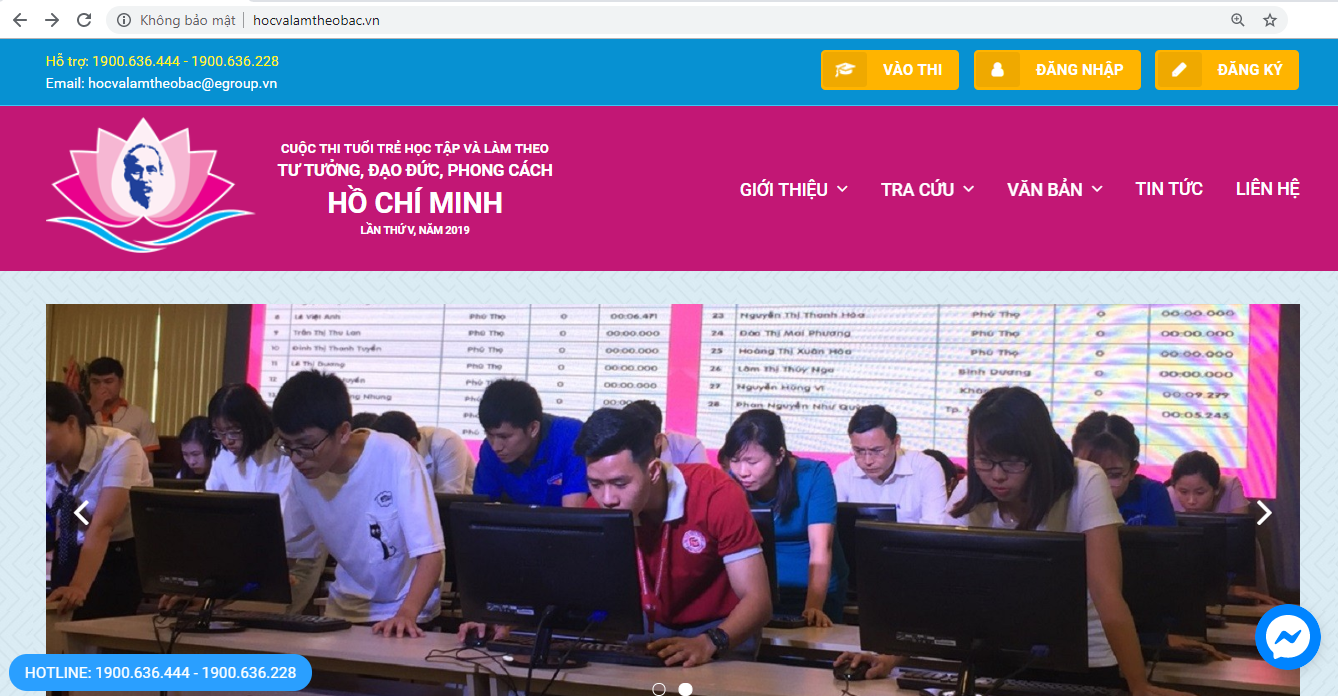 Cách đăng ký cuộc thi Tuổi trẻ học tập và làm theo lời Bác 2021