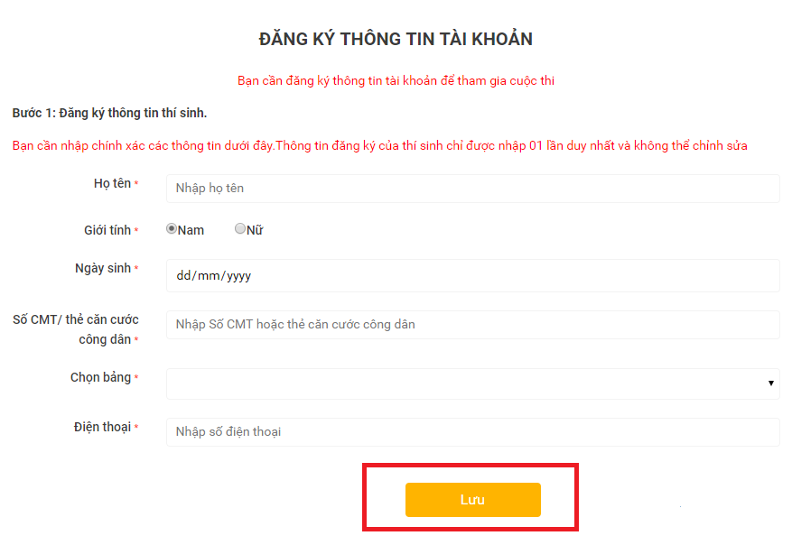 Cách đăng ký cuộc thi Tuổi trẻ học tập và làm theo lời Bác 2021