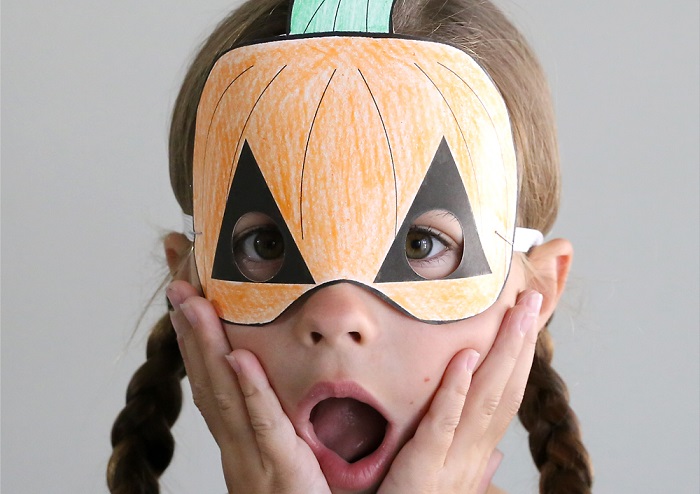 Hình vẽ mặt Halloween