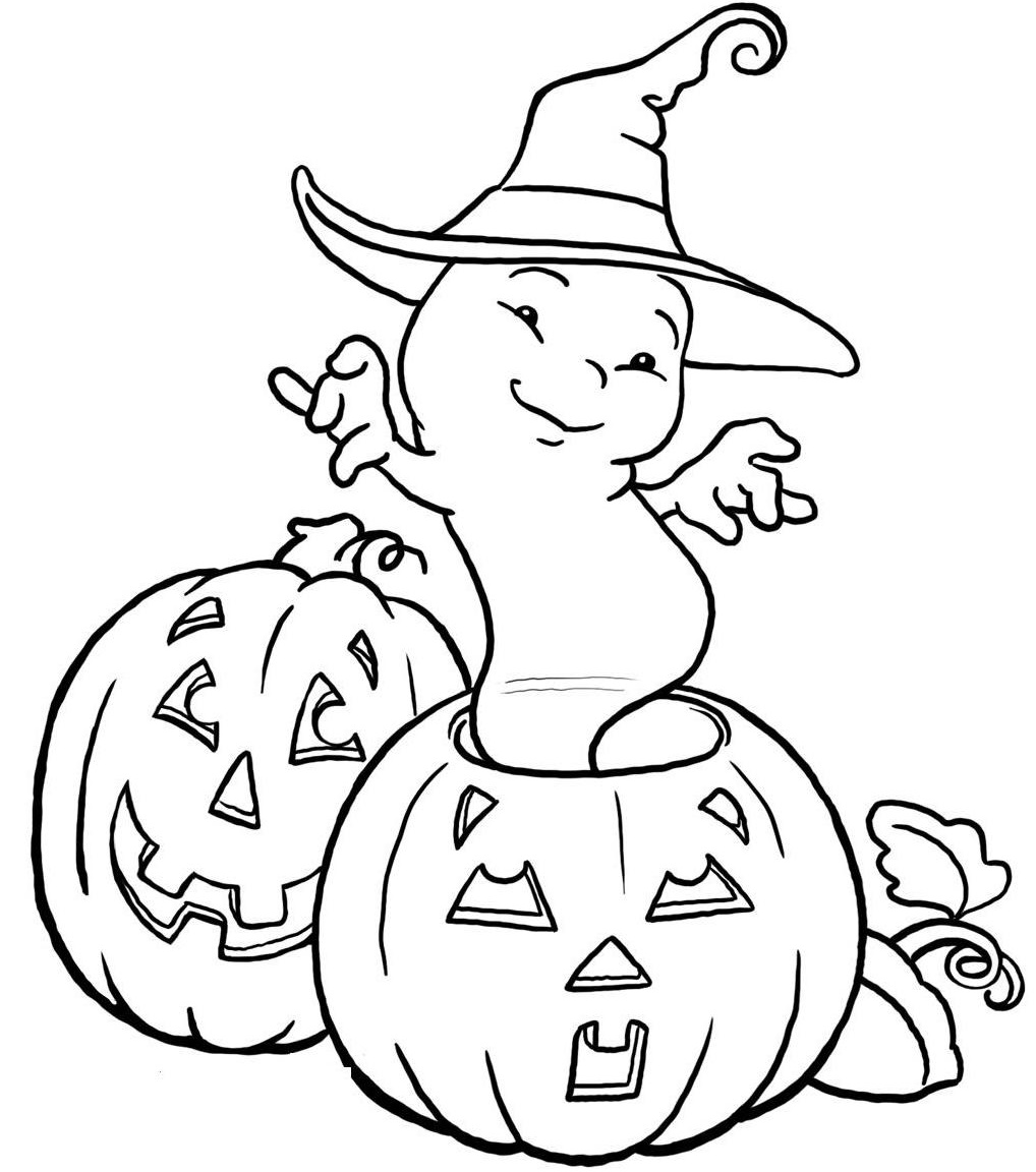 Hình tô màu Halloween