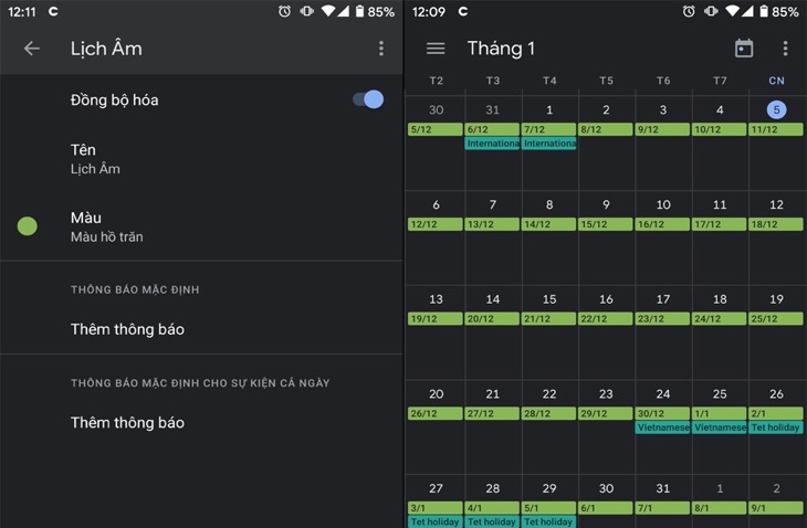 Hướng dẫn sử dụng lịch Google Hướng dẫn sử dụng lịch Google