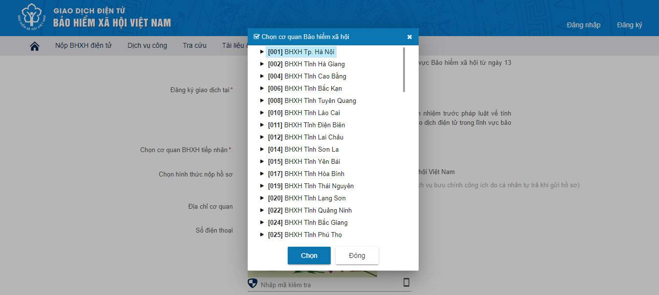 Cách đăng ký VssID trên website Cách đăng ký VssID trên website