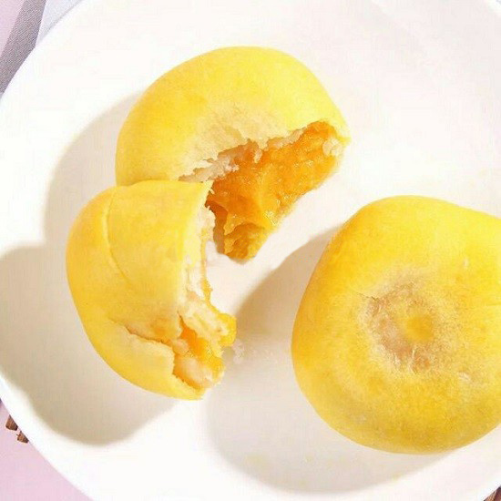 Thành phẩm món bánh pía kim sa Thành phẩm món bánh pía kim sa