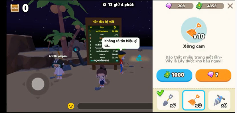 Cách đào kho báu trong Play Together Cách đào kho báu trong Play Together