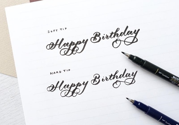 Bút Tombow Fudenosuke (hard tip) Bút Tombow Fudenosuke (hard tip)