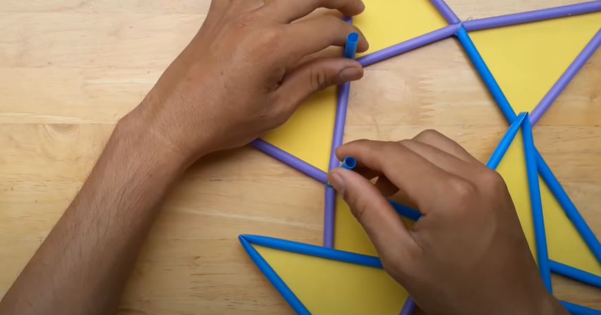Cách làm lồng đèn ông sao bằng giấy đẹp, đơn giản
