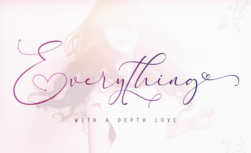 Everything calligraphy font (Envato Elements) Everything calligraphy font (Envato Elements)