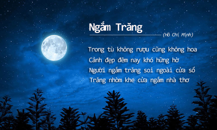 Thơ về trăng của Hồ Chí Minh Thơ về trăng của Hồ Chí Minh