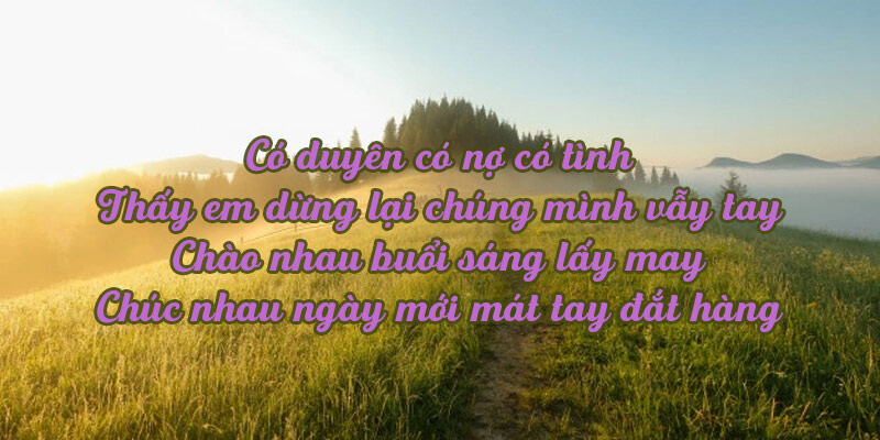 Thơ tăng tương tác bán hàng