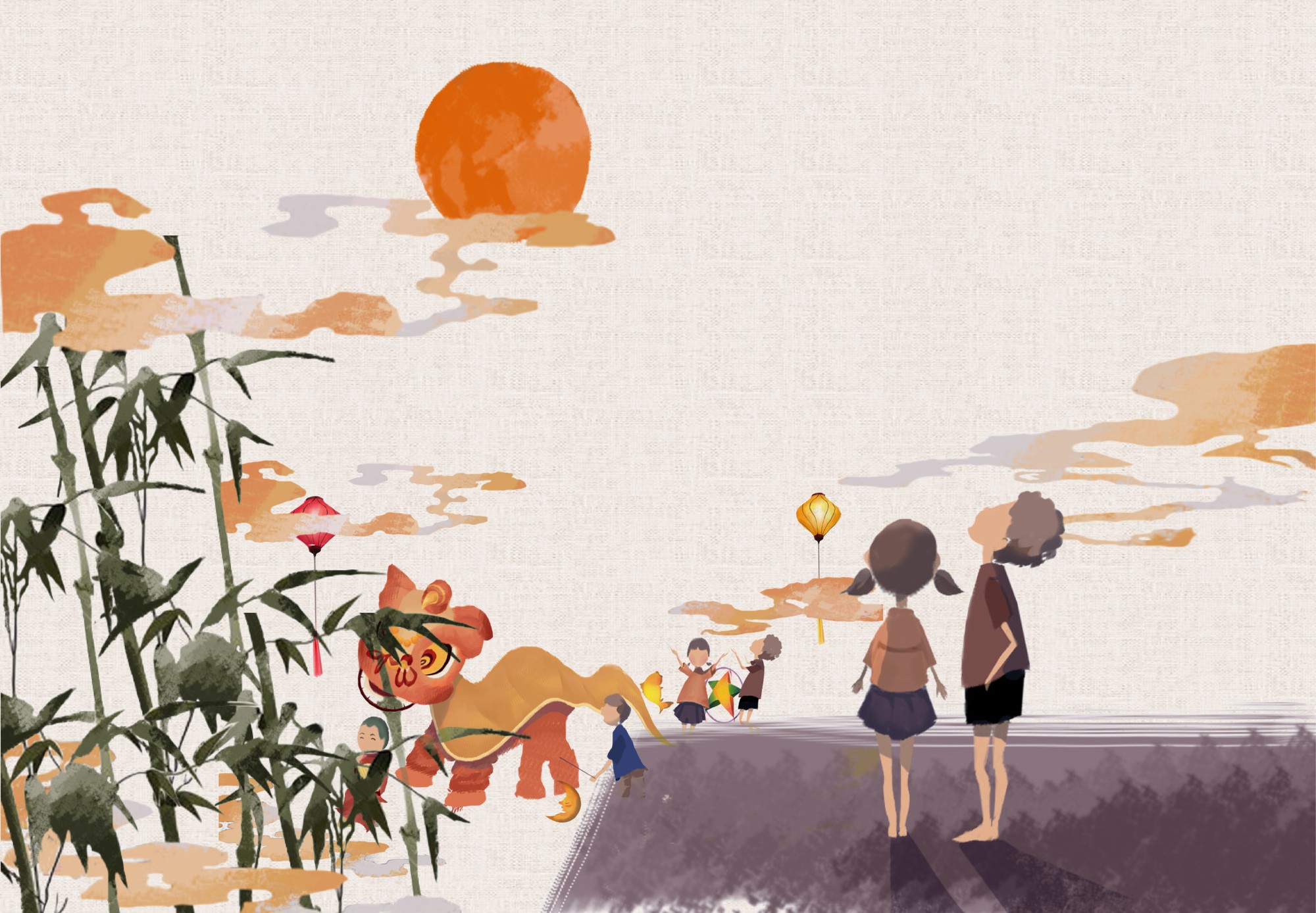 Ảnh Trung thu buồn