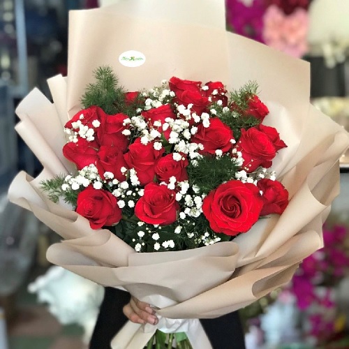 Bó hoa hồng đỏ