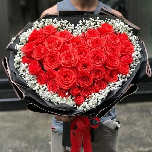 Bó hoa hồng đỏ