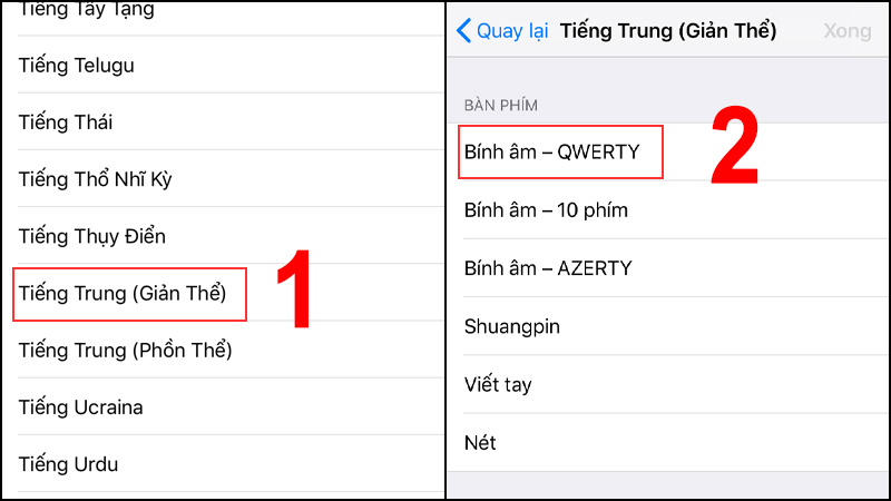Cách cài đặt bàn phím tiếng Trung cho điện thoại iPhone Cách cài đặt bàn phím tiếng Trung cho điện thoại iPhone