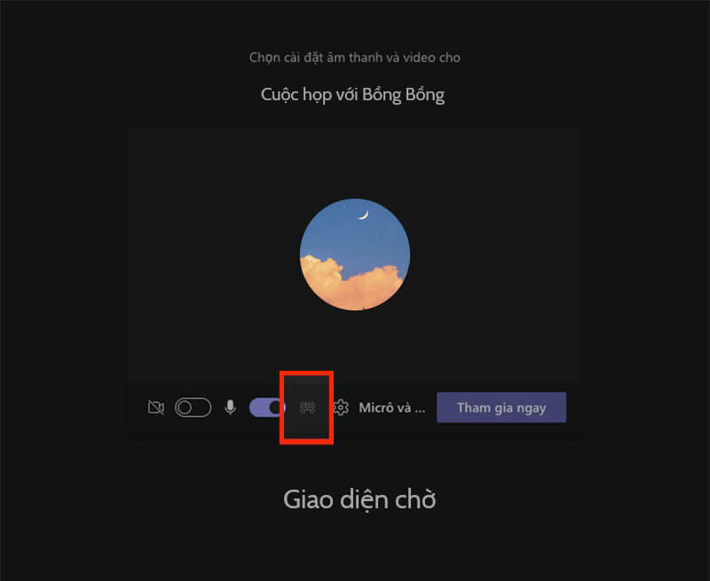 Cách tạo background trong Microsoft Teams trên máy tính