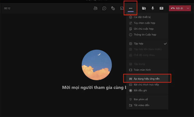 Cách tạo background trong Microsoft Teams trên máy tính