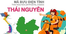 Mã zip Thái Nguyên: Bảng mã bưu điện, bưu chính các bưu cục mới nhất