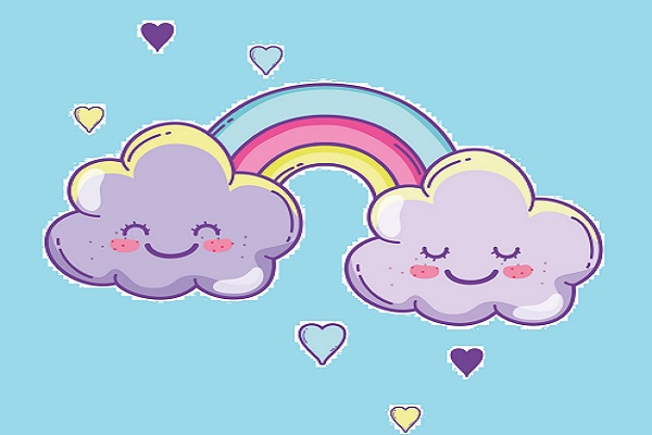 Những hình nền cầu vồng cho điện thoại cute