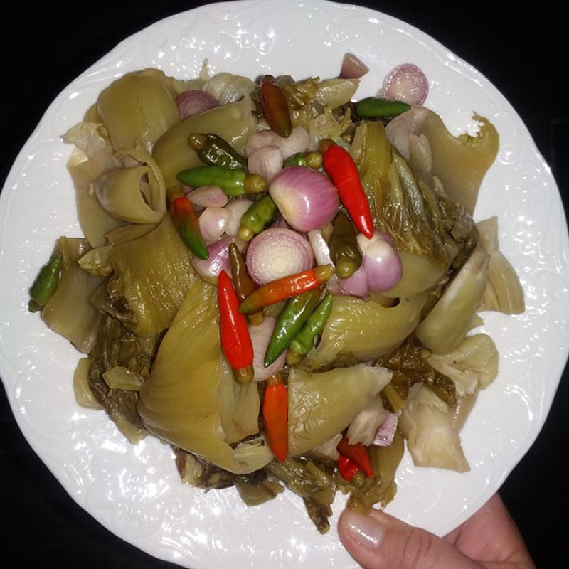 Hướng dẫn cách làm dưa cải bẹ xanh cực ngon tại nhà Hướng dẫn cách làm dưa cải bẹ xanh cực ngon tại nhà