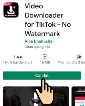 Cách tải video TikTok khi không có nút lưu cho Android