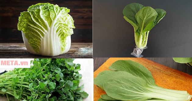 Tất cả các loại rau cải