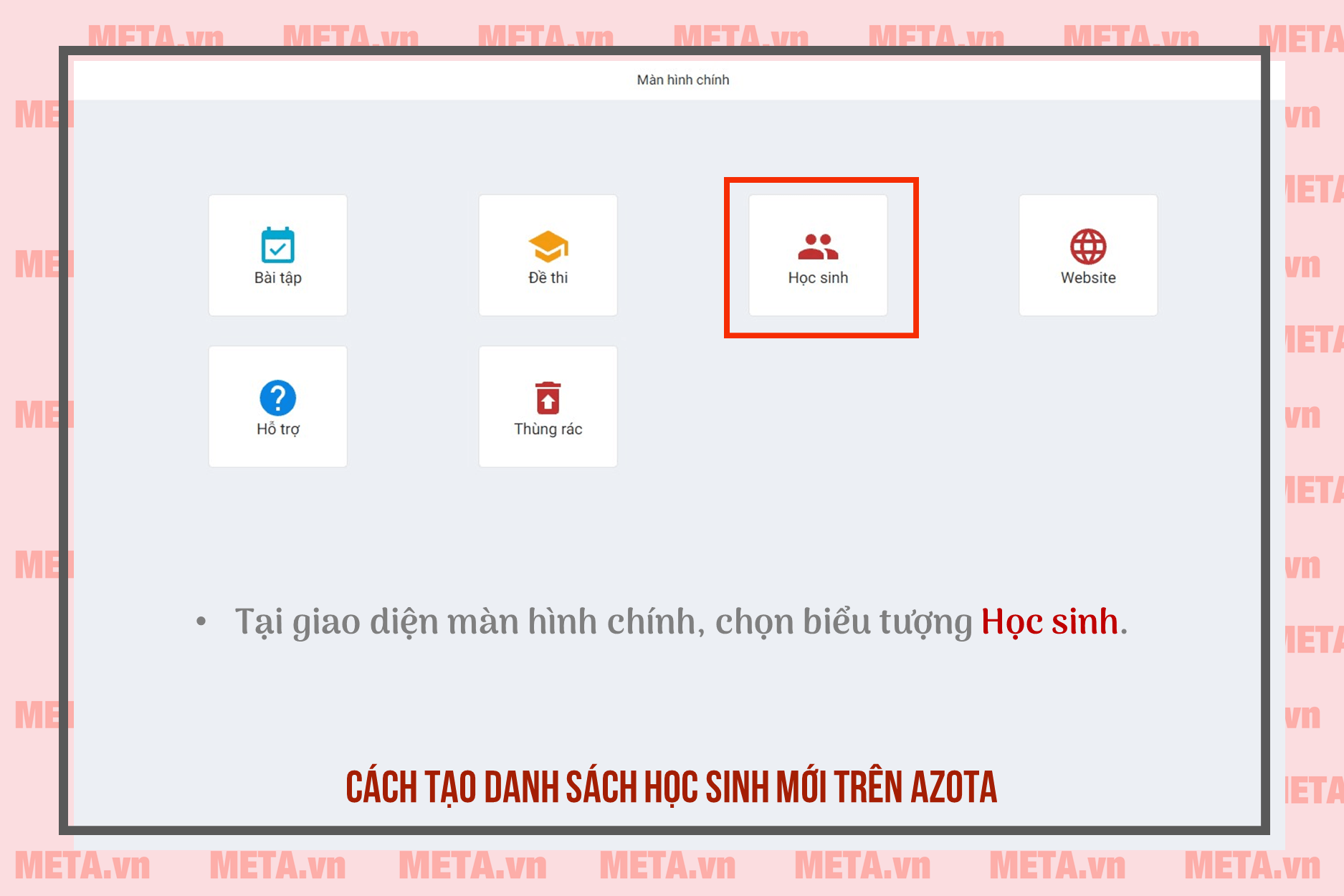 Cách thêm lớp, tạo danh sách học sinh mới Azota Cách thêm lớp, tạo danh sách học sinh mới Azota