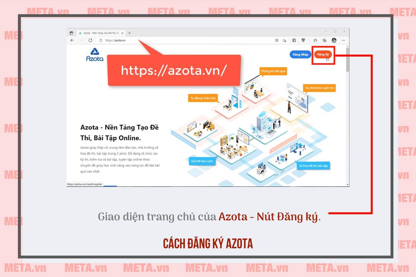Cách đăng ký, đăng nhập Azota Cách đăng ký, đăng nhập Azota