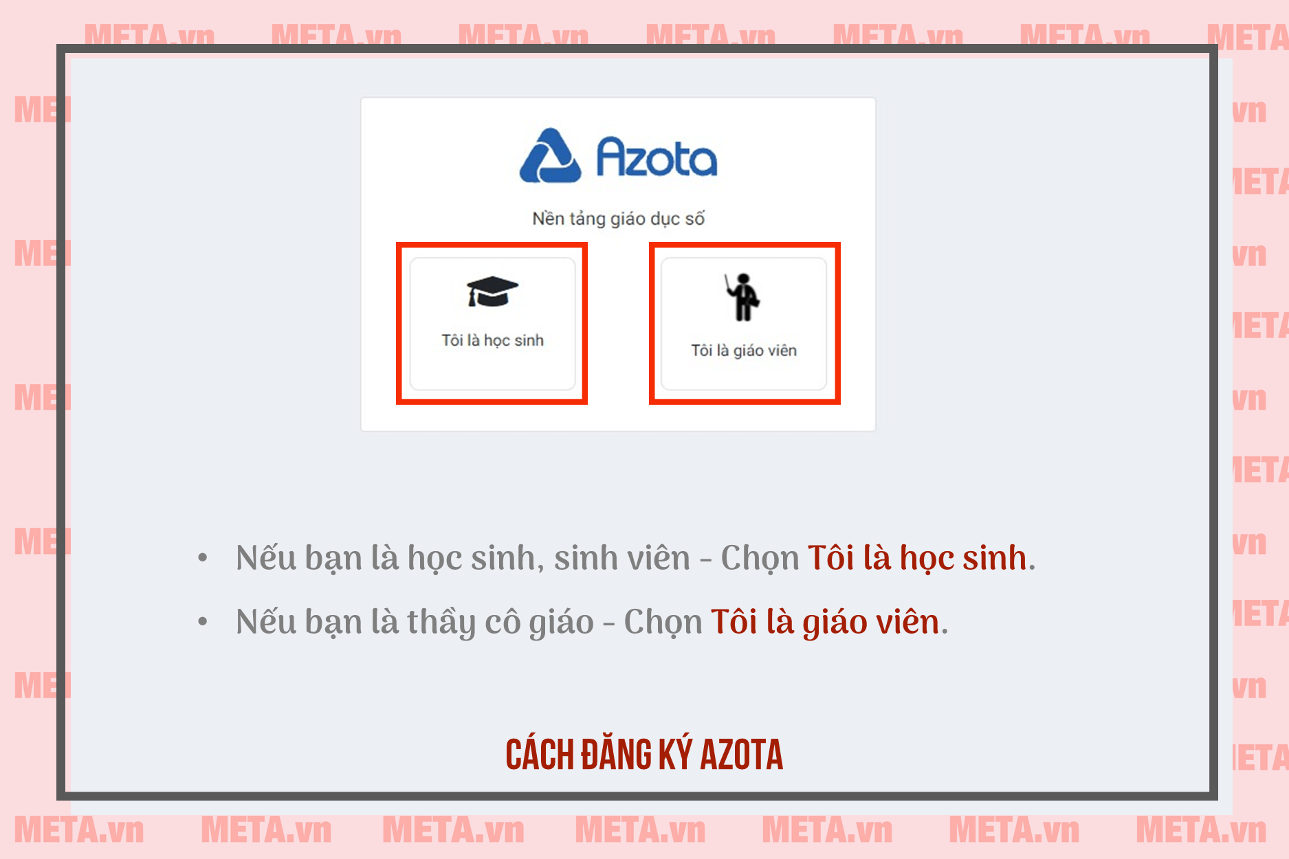 Cách đăng ký Azota Cách đăng ký Azota