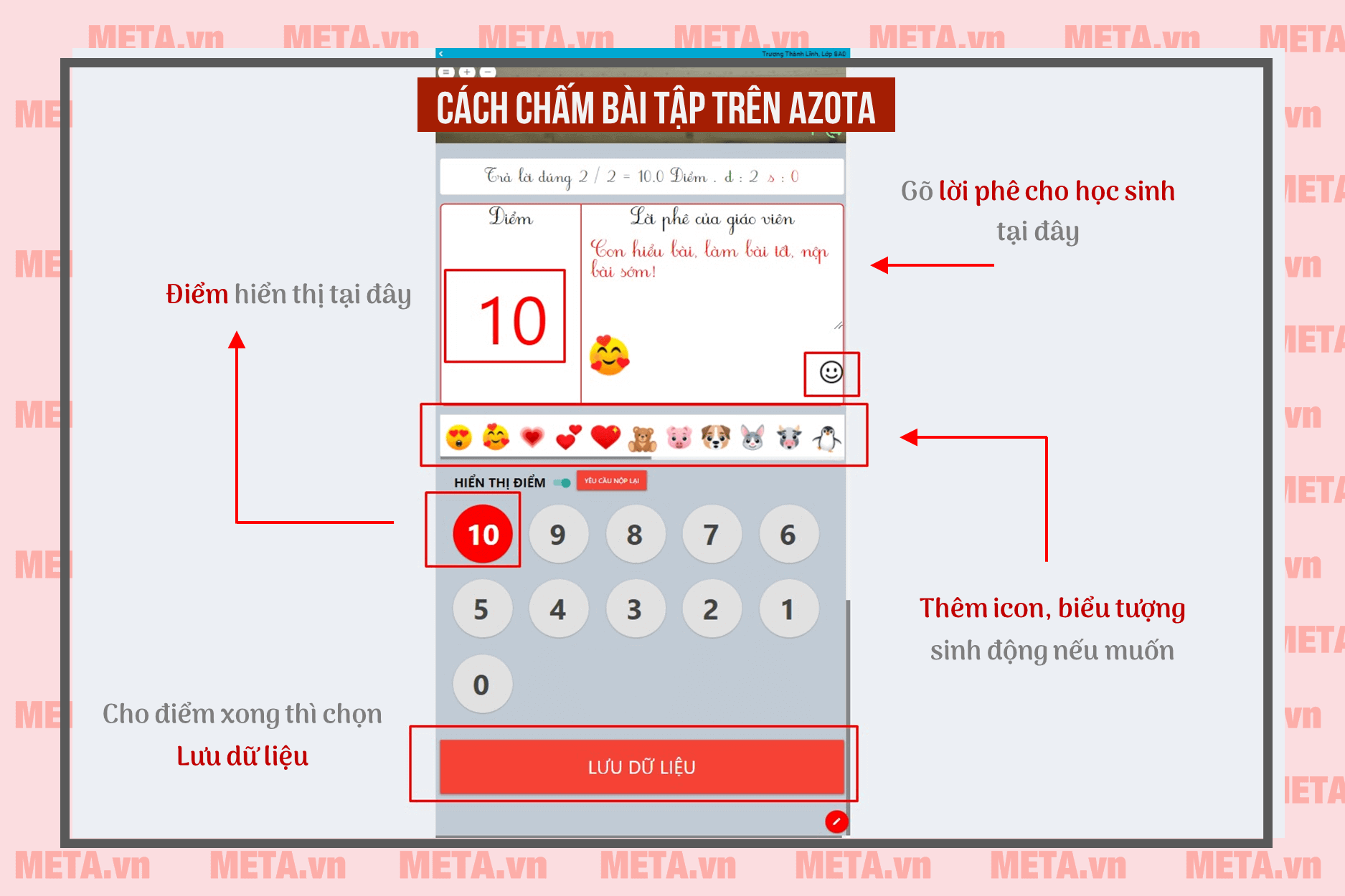 Cách giao và chấm bài cho học sinh trên Azota Cách giao và chấm bài cho học sinh trên Azota