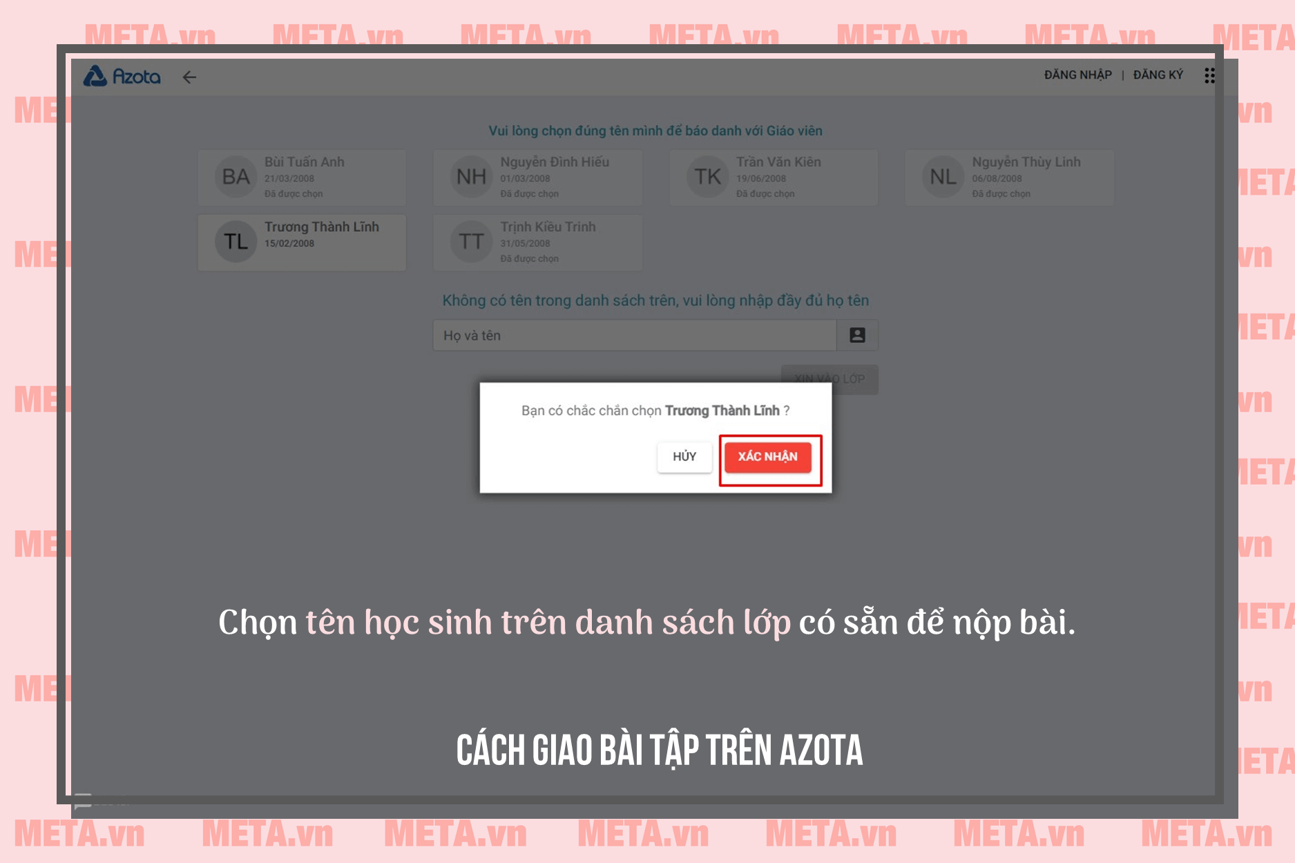 Hướng dẫn nộp bài trên Azota cho học sinh Hướng dẫn nộp bài trên Azota cho học sinh