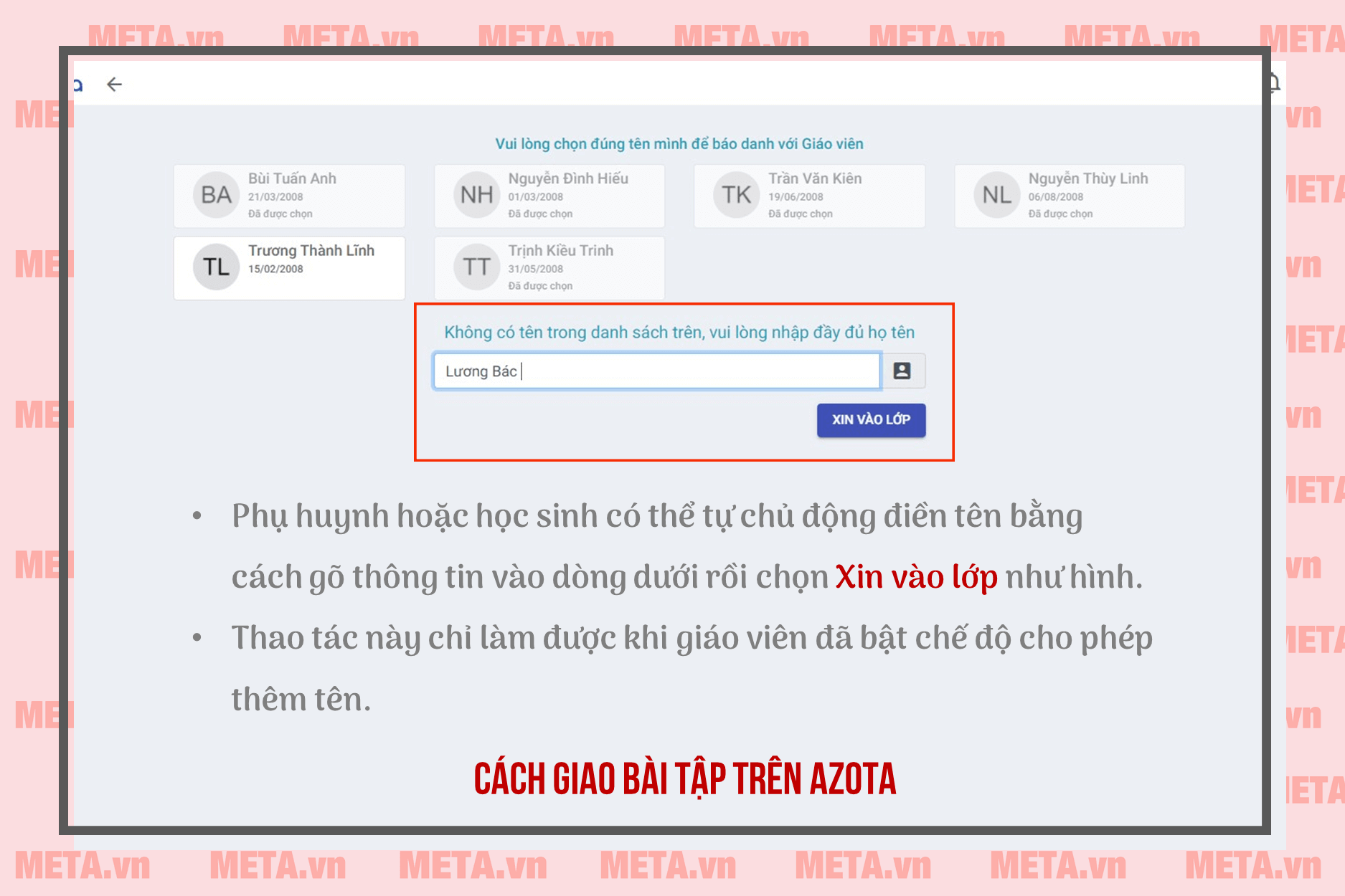 Hướng dẫn nộp bài trên Azota cho học sinh Hướng dẫn nộp bài trên Azota cho học sinh