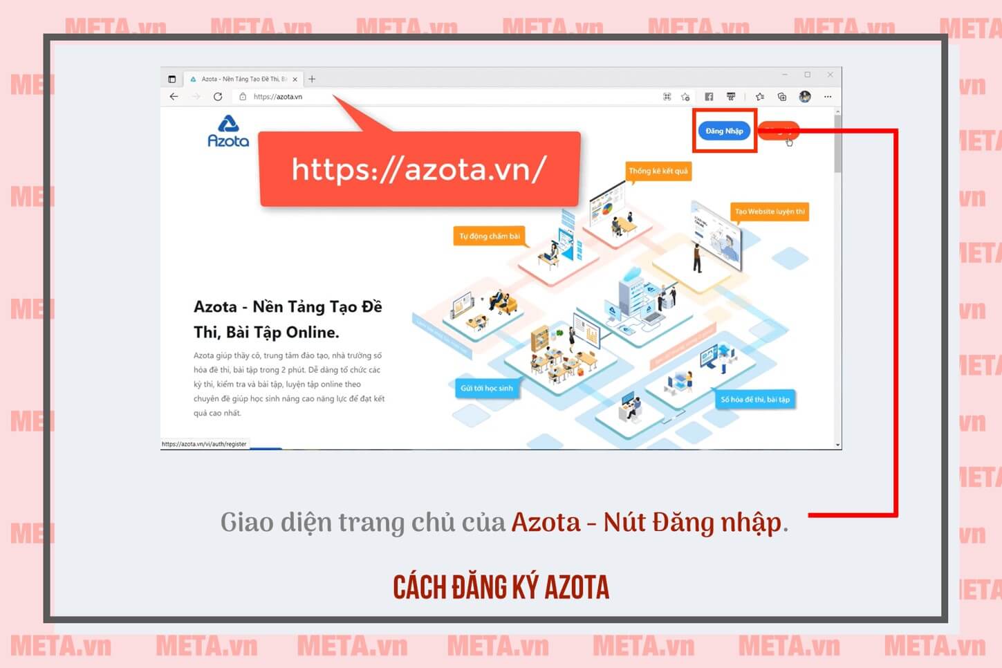 Cách đăng nhập Azota Cách đăng nhập Azota