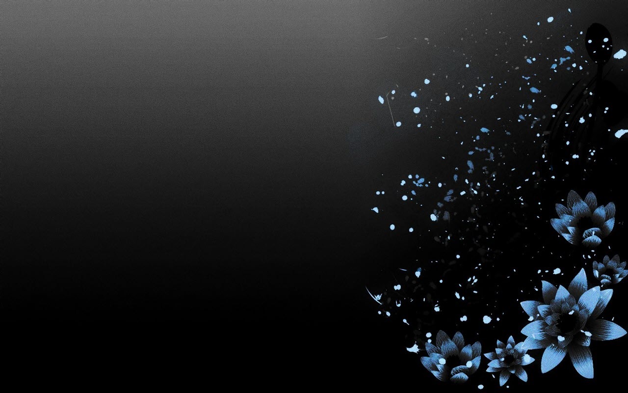 Các mẫu background đen đẹp, sang trọng