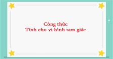 Cách tính chu vi hình tam giác vuông, thường, cân, đều: công thức và ví dụ cụ thể