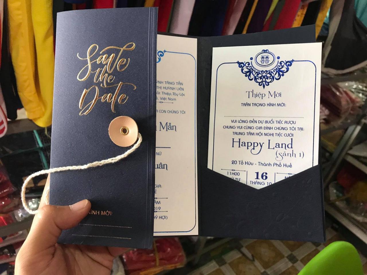 Cách viết thiệp mời bạn đám cưới