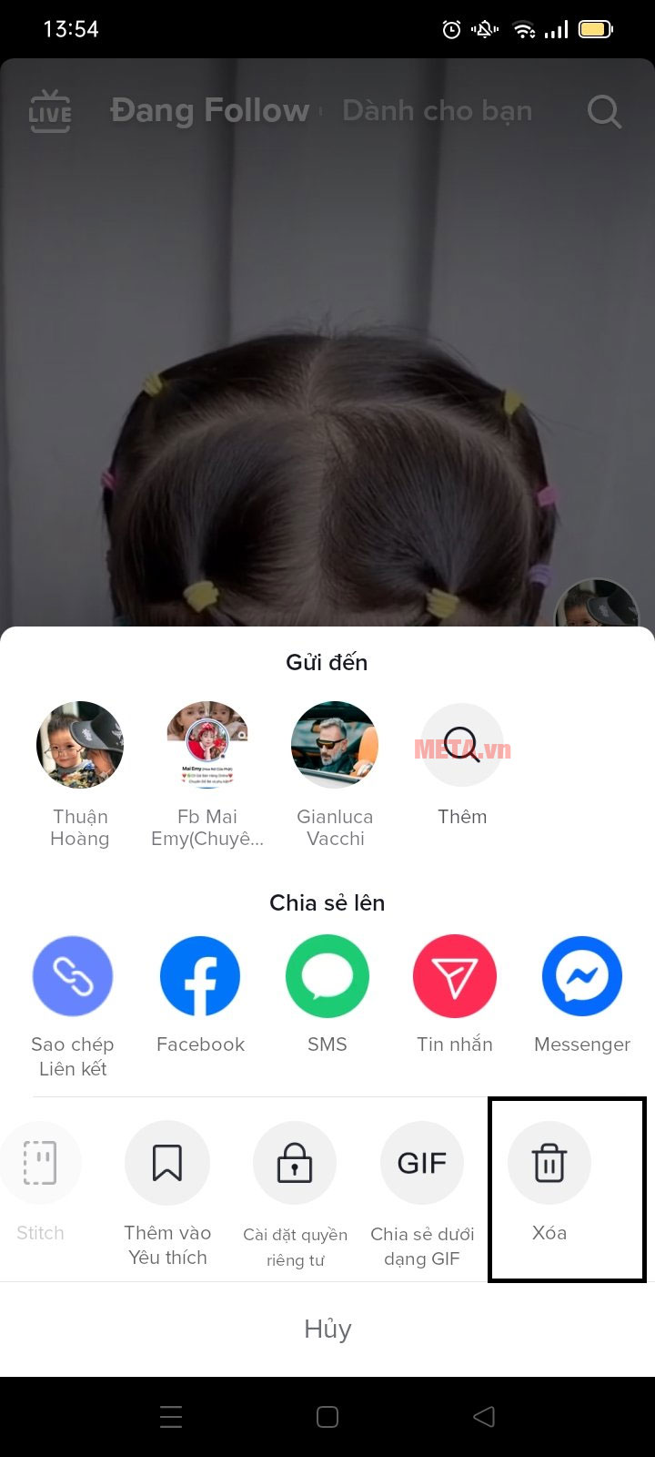 Cách xóa video đã đăng trên TikTok Cách xóa video đã đăng trên TikTok