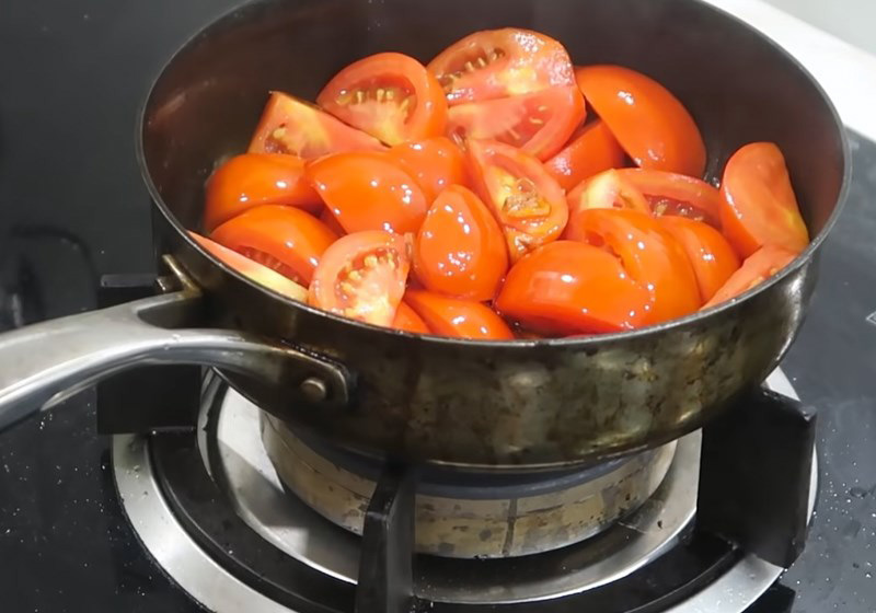 Xào cà chua