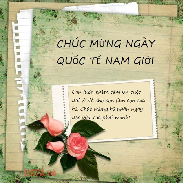 hình ảnh chúc mừng Ngày Quốc tế Đàn ông
