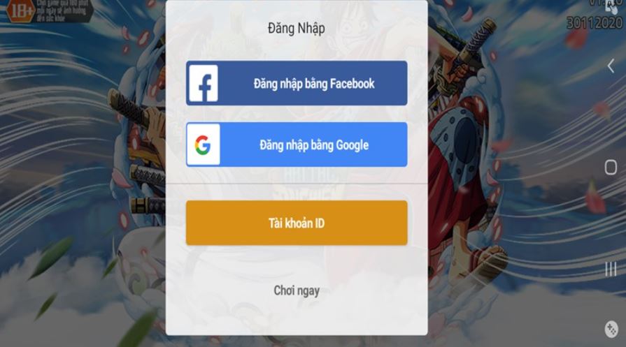Cách tải game Huyền thoại hải tặc trên Android
