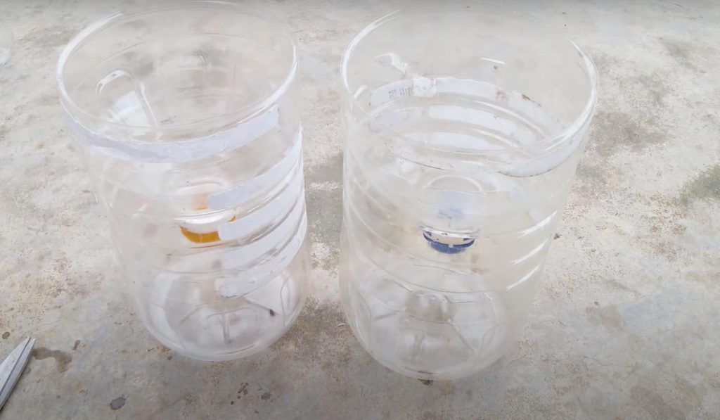 Trồng rau thủy canh trong chai nhựa Trồng rau thủy canh trong chai nhựa