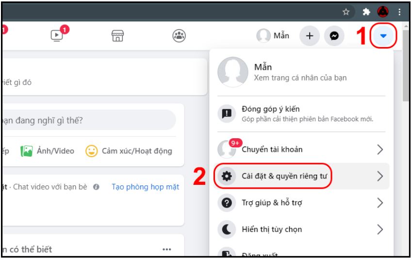 Cách đổi tên Facebook 1 chữ trên máy tính