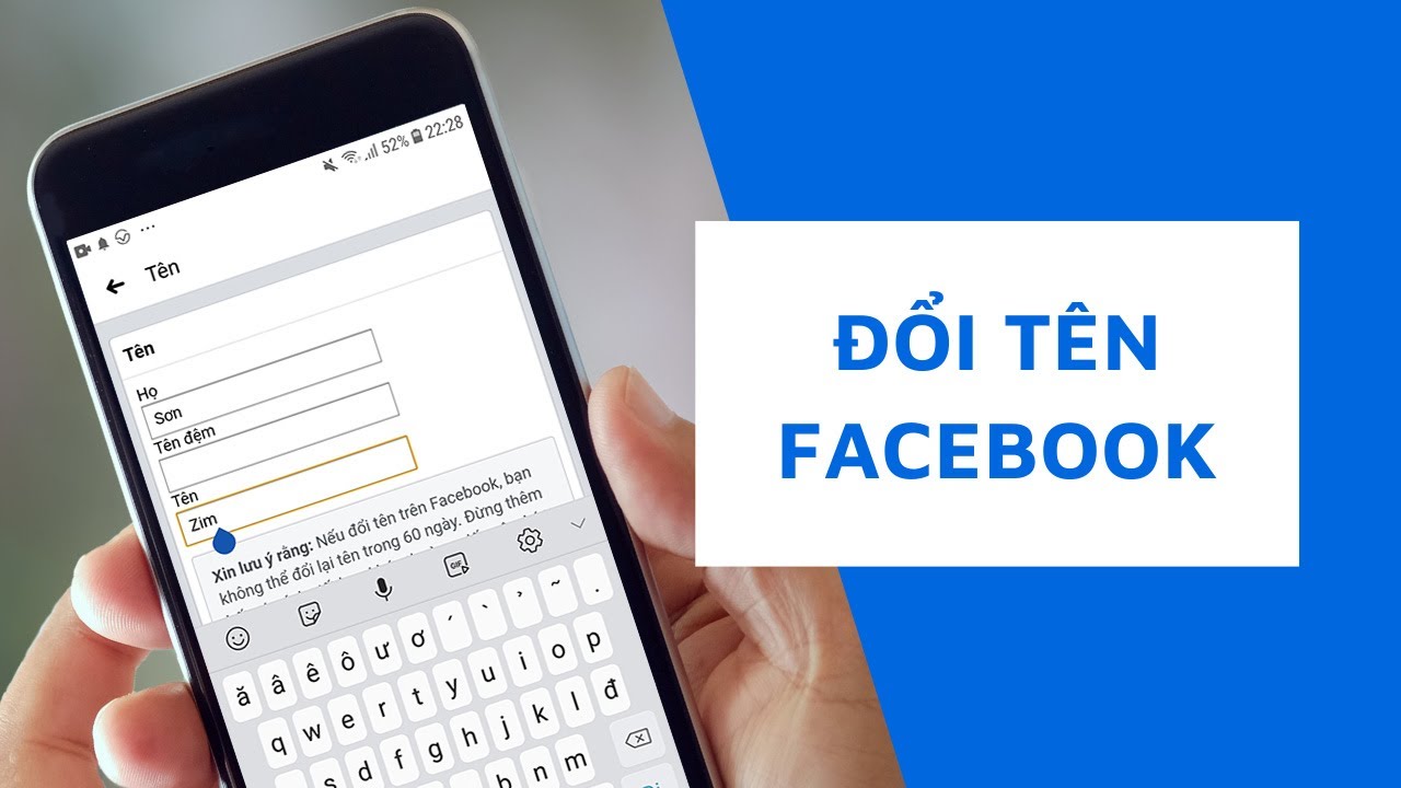Cách đổi tên Facebook khi chưa đủ 60 ngày