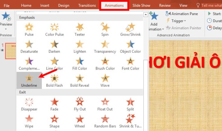Cách làm, tạo trò chơi ô chữ trên PowerPoint đơn giản