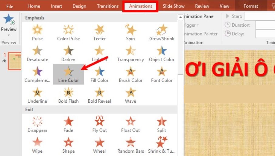 Cách làm, tạo trò chơi ô chữ trên PowerPoint đơn giản