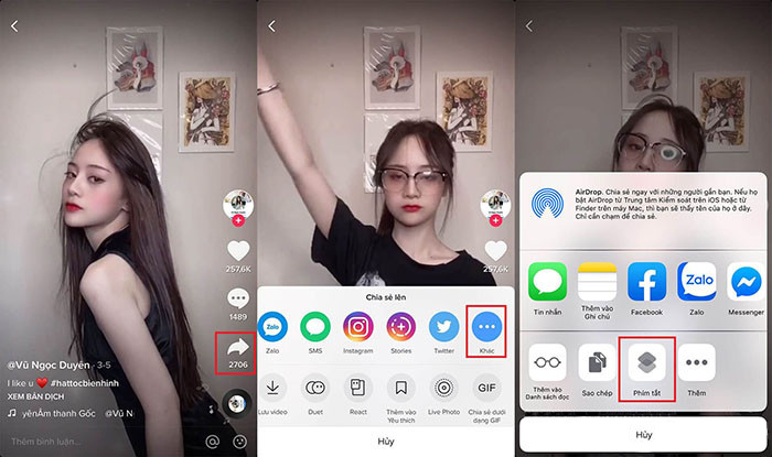 Mở ứng dụng TikTok Mở ứng dụng TikTok