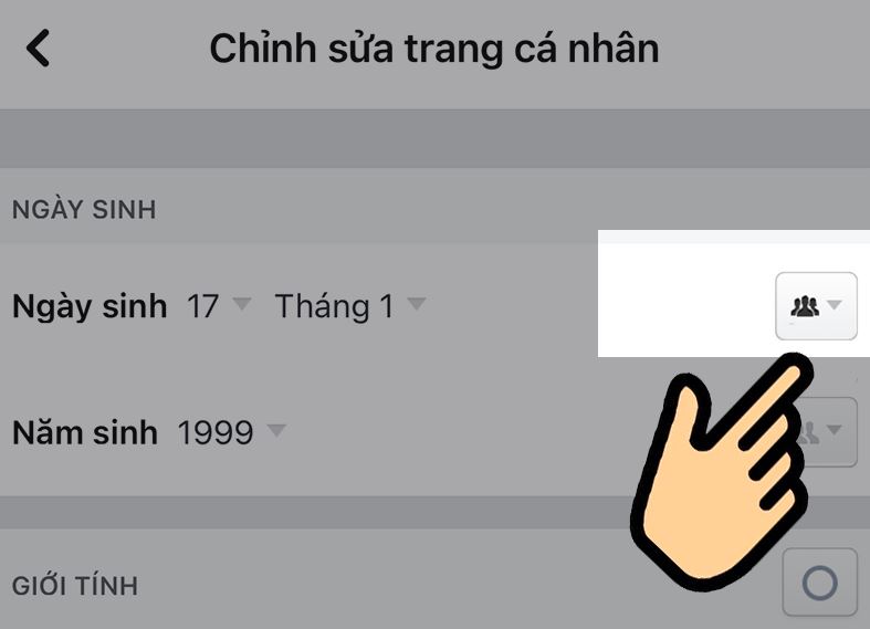 Cách bật, tắt thông báo sinh nhật của mình trên Facebook cho điện thoại