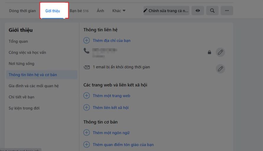 Cách bật, tắt thông báo sinh nhật của mình trên Facebook cho máy tính