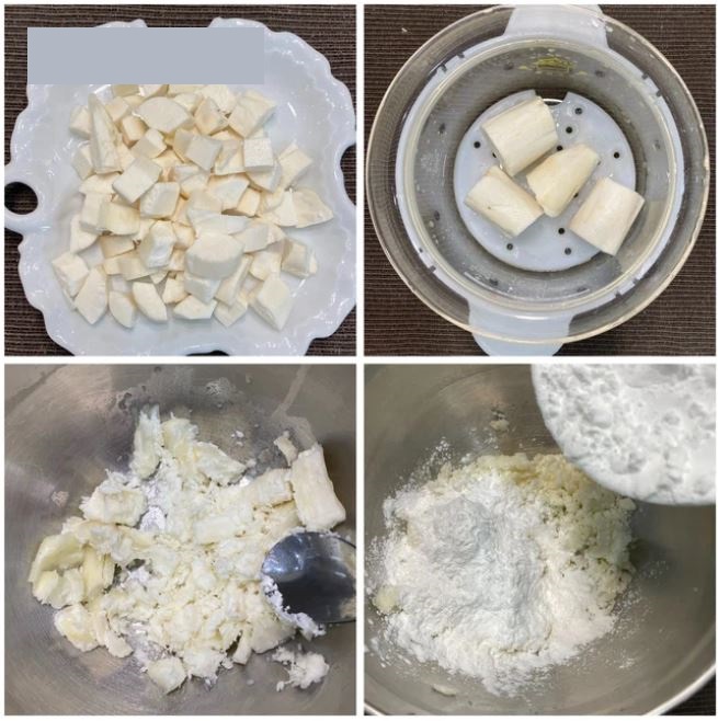 Cách nấu chè sắn dẻo mochi nóng ngon tại nhà