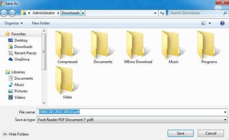 Cách tải tờ khai khi đăng ký ứng dụng VssID