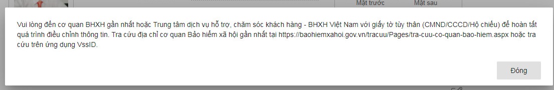 Cách tải tờ khai khi đăng ký ứng dụng VssID