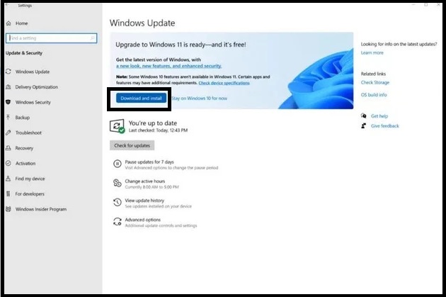 Cách update Win 11 chính thức từ Win 10